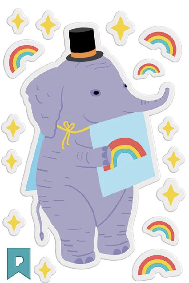 Big Puffy Magic Elephant